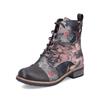Rieker Tex Toe Cap Print Detail Boot - Floral Multi